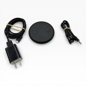 Amazon Echo Input C1125P Alexa Bluetooth with Power Supply and Audio Cable